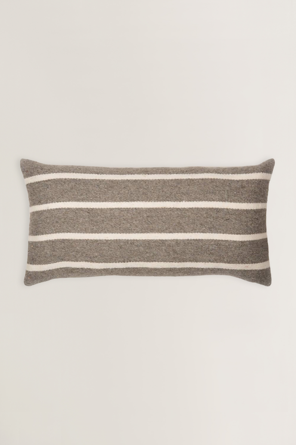 Handwoven Wool Throw Pillow