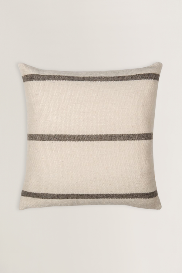 Handwoven Wool Throw Pillow